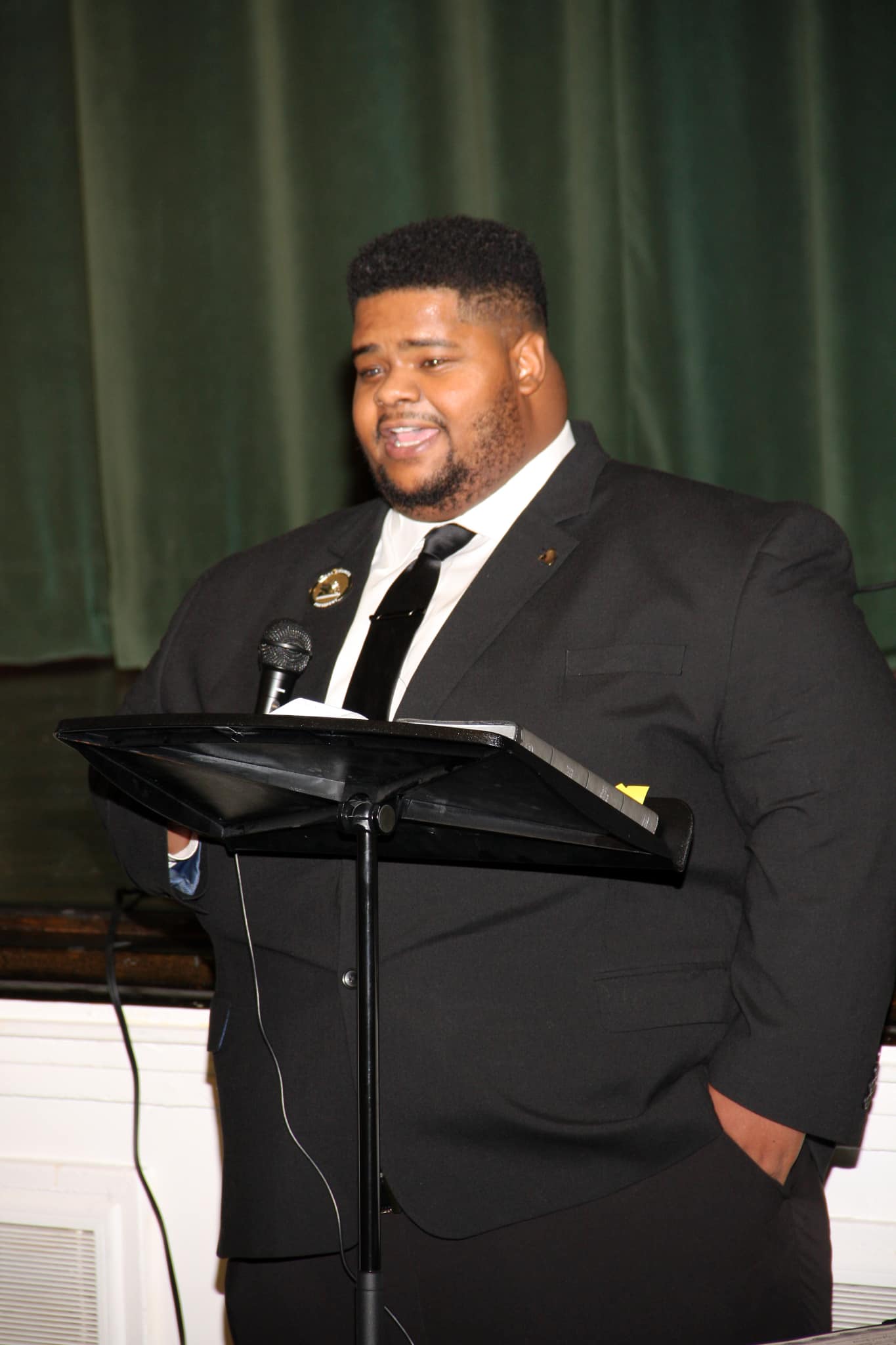 Glenn Norris Jr. — At the Podium